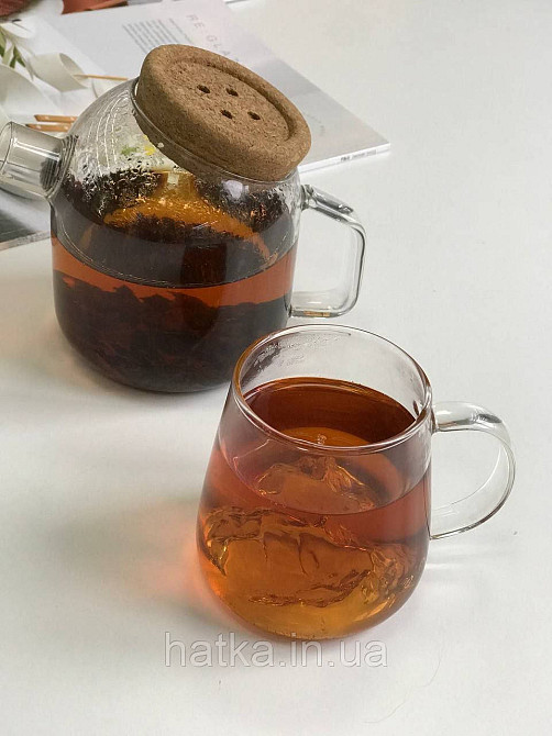 Кухоль чашка Olens "Холодна гора" 370 мл 102-54 прозорий Київ - фото 4