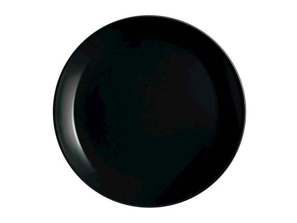 Тарілка обідня 250мм кругла Diwali Black P0867 ТМ LUMINARC Київ - фото 1