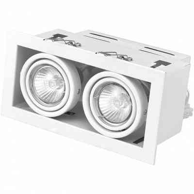 Светильник точечный Eurolamp LED GU10x2 white (LHK2-LED-GU10(white)) Винница