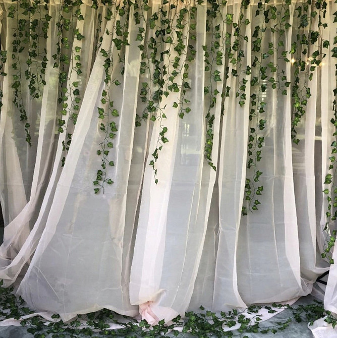 Штучний Плющ - гірлянда 3 лози загальна довжина 25.2 метрів Gardlov (19735) Нововолинськ - фото 6