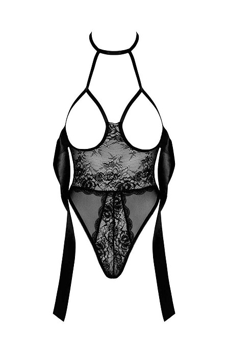 Боді Kissable Sexy Kiss Body Black S/M Sex Aura Київ - фото 8