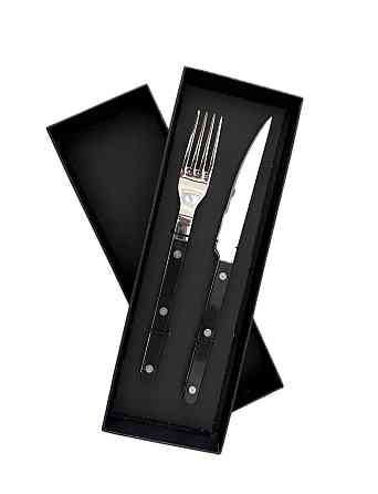 Набор столовых приборов из нержавеющей стали (нож + вилка) GRILLI 88877 Код: 012188 Ровно