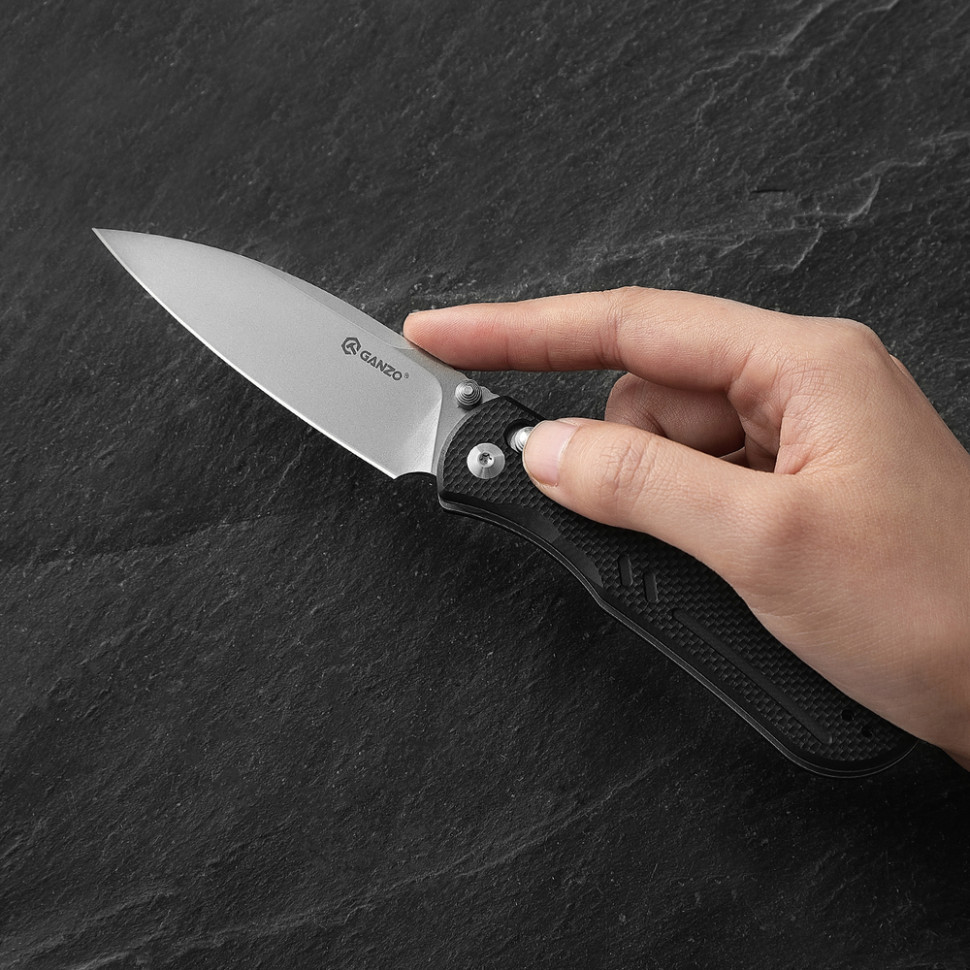 Ніж складаний Ganzo G771-BK чорний Киев - изображение 3