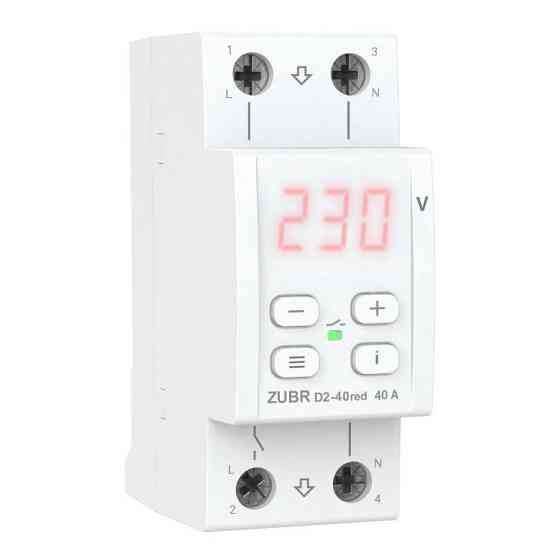 Реле напруги D2-40 red ZUBR Харків