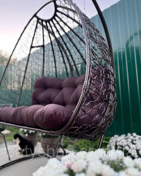 Крісло Кокон підвісне з подушкою Київ - фото 2