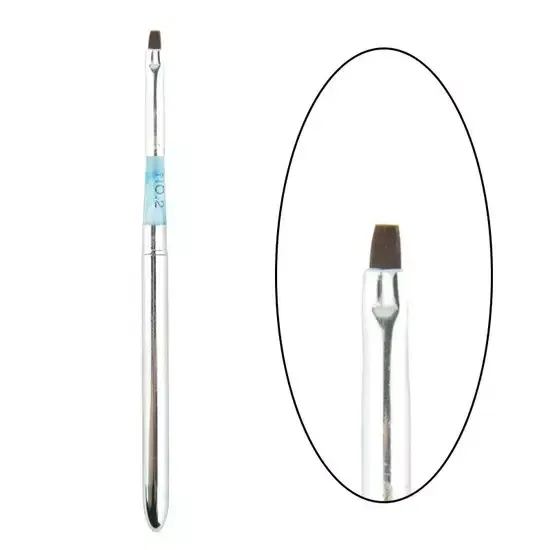 Трансформер пензель для гелю — квадрат (металевий) Київ