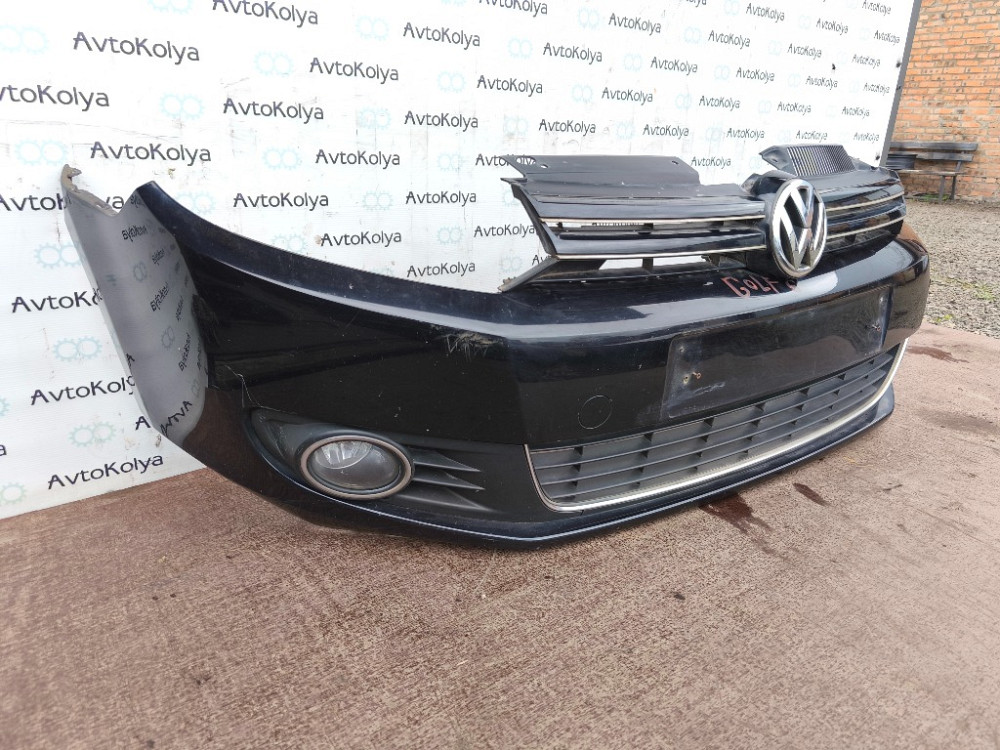 Бампер передній VW Golf 6 2008-2013 (5K0807221) хетчбек Ковель - изображение 3