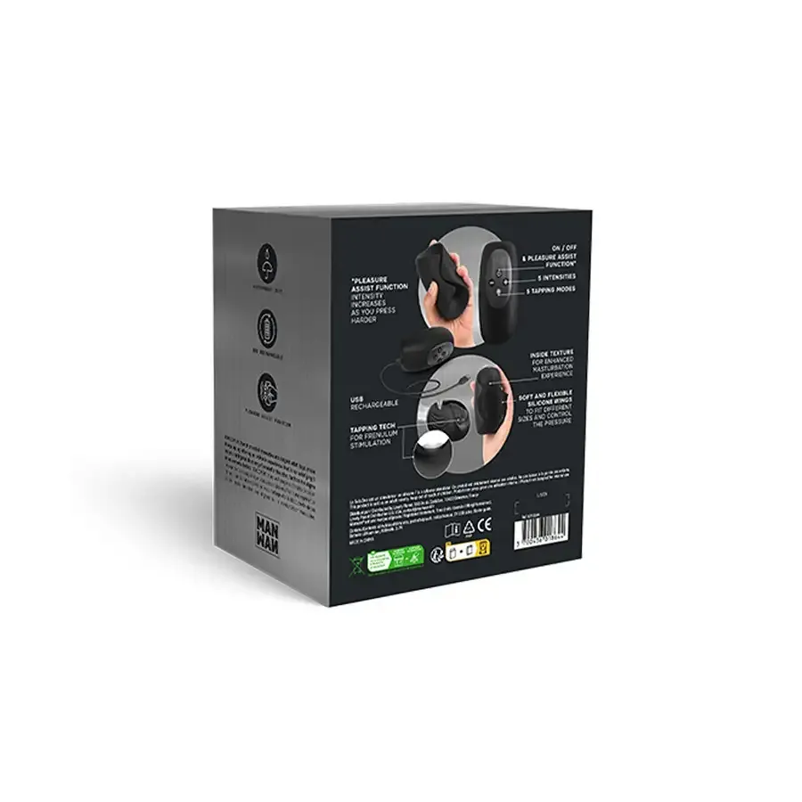 Мастурбатор Manwan SUB ONE Infinite Black Львов - изображение 5