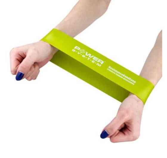 Лента-эспандер Power System PS-4062 Medium Green Луцк