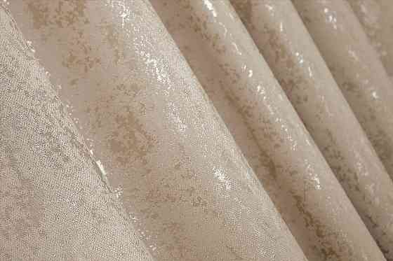Шторна тканина льон мармур, колекція "Pavliani" колір бежевий 1170ш Київ