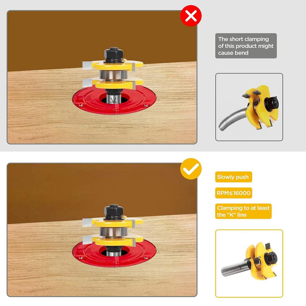 Набор фрез для ручного фрезера, 2 шт. Киев - изображение 8