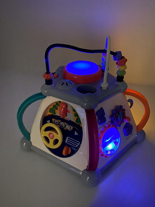 Розвиваючий центр Мультібокс LimoToy піраміда-логіка, звук, світло 806 Чернигов - изображение 7