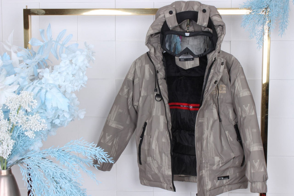 Зимняя куртка на мальчика с очками 134,140 на холофайбере Николаев - изображение 2