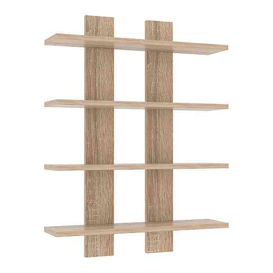 Полиця навісна П-4, Дуб Сонома, 600/120/800 Львів