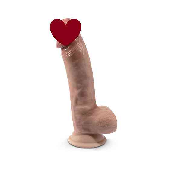 Фаллоимитатор SilexD Vetus Premium Real Skin Flesh (8in MODEL 1), ультрареалистик, диаметр 4,1 см Sex Aura Киев