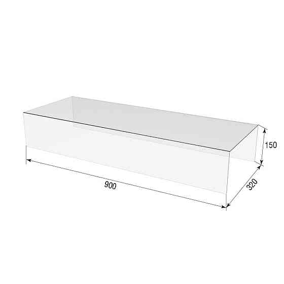 Подіум EKOSTAR П-обр 900х320х150 3мм Київ