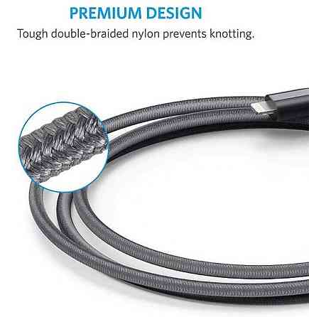 Кабель Anker Powerline Select+ Lightning - 1.8 м Black (6595749) Київ