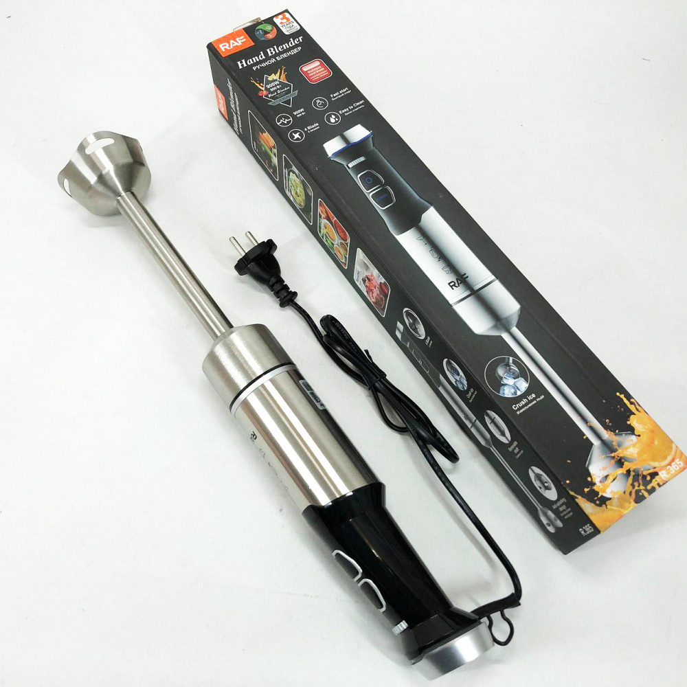 Міксер двовінчковий побутовий R.365, Занурювальний блендер для збивання, Блендер для соусів і пюре JG-78 Івано-Франківськ - фото 5