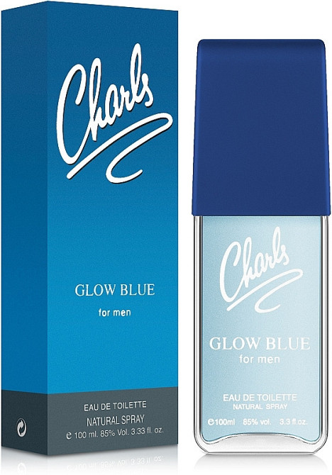Туалетна вода чоловіча Charls Glow Blue 100 мл Чарлі Глоу блу Запоріжжя - фото 1