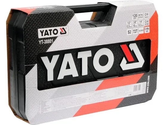 Набор инструментов для авто 120 предметов YATO YT-38801 Коломыя