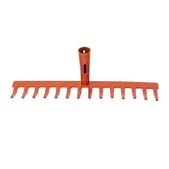 Граблі садові прямі 14 зубів 340×83мм зварне кріплення GRAD (5051805) Рівне