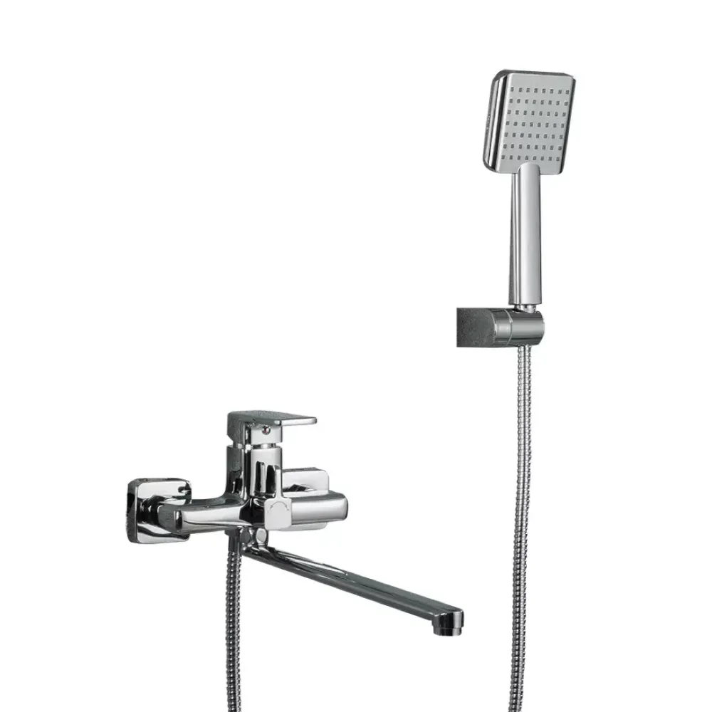 Змішувач для ванни з душовим гарнітуром Frap F2260 хром Київ - фото 1