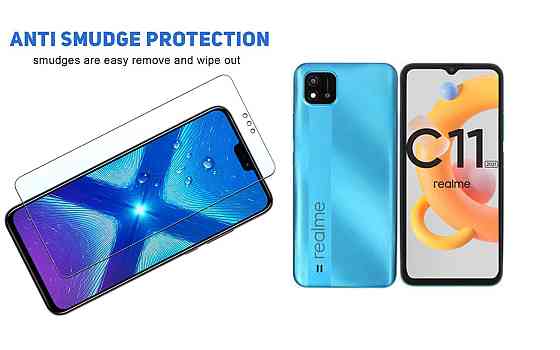 Защитное стекло NeoGlass для realme C11 2021 – ультрапрозрачное и устойчивое Киев