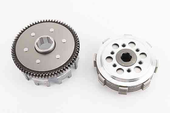 Зчеплення, маховик у зборі (6 болтів, маховик 70T) CB-150/200cc, тип1 Киев