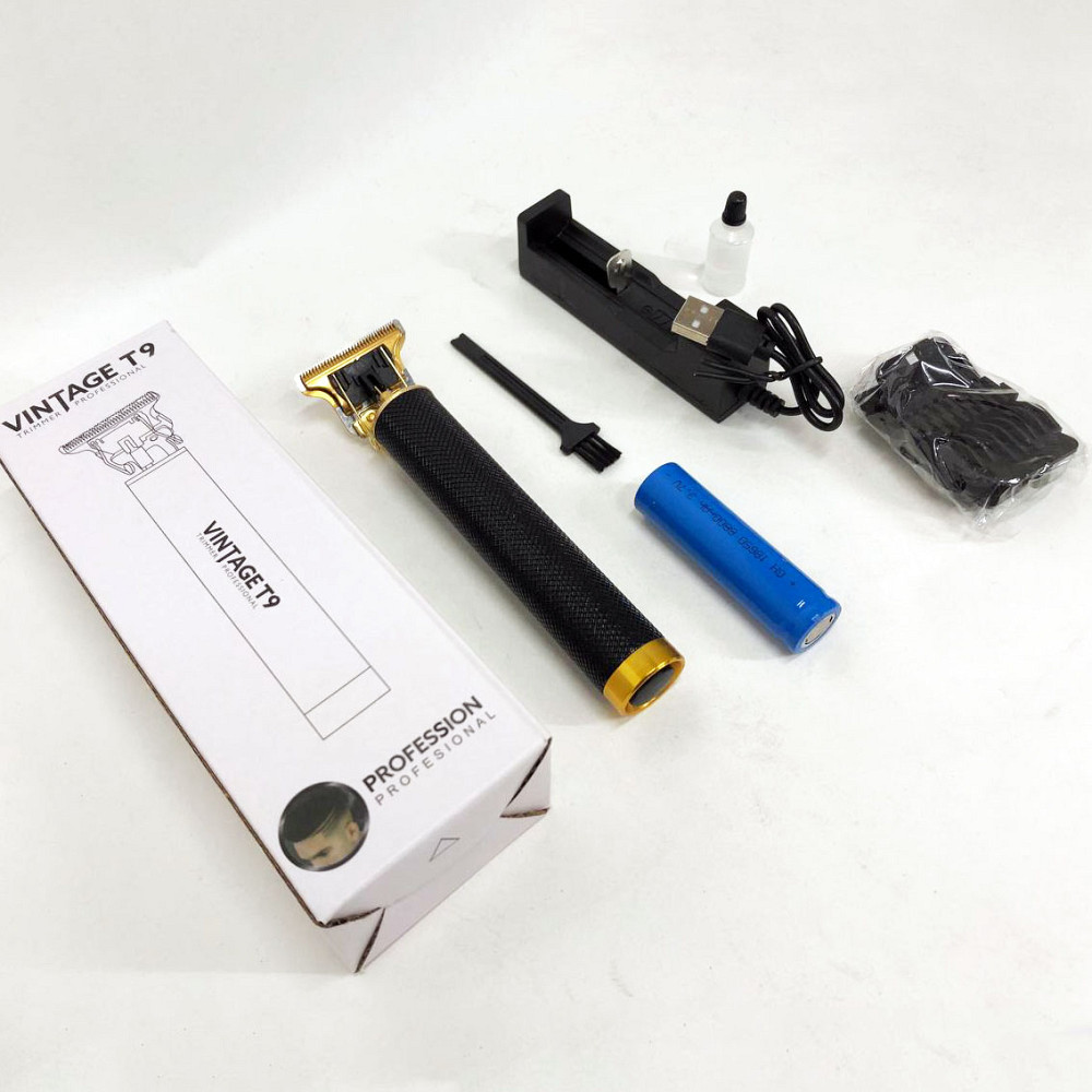 Многофункциональная аккумуляторная машинка для стрижки T9, Машинка для стрижки от акб NY-26 Львов - изображение 7