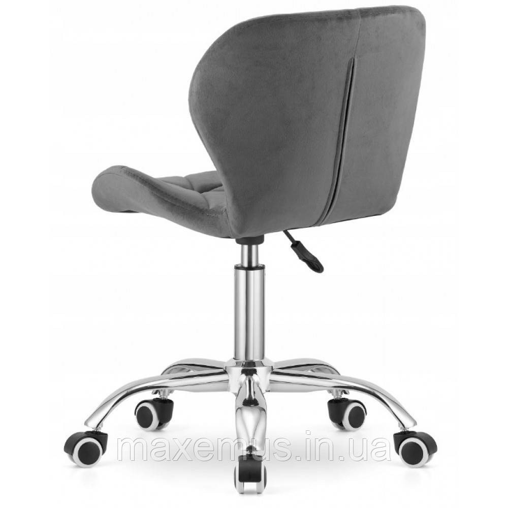 Офисное кресло операторское для персонала Bonro B 5 3 1 кресло на колесах для офиса компьютерное велюр серый Мостиска - изображение 6