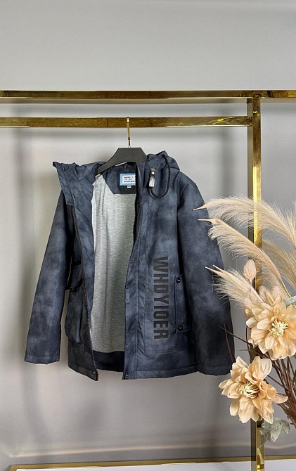 Демисезонная куртка варенка для мальчика подростка 140,146 Николаев - изображение 2