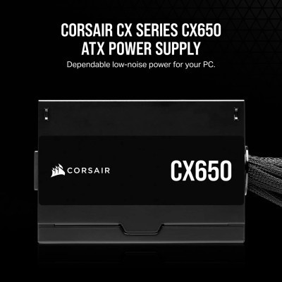 Блок питания Corsair 650W CX650 (CP-9020278-EU) Винница - изображение 3