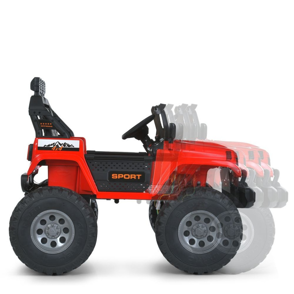 Дитячий електромобіль Джип M 6204EBLR-3(24V) до 60 кг Вінниця - фото 7