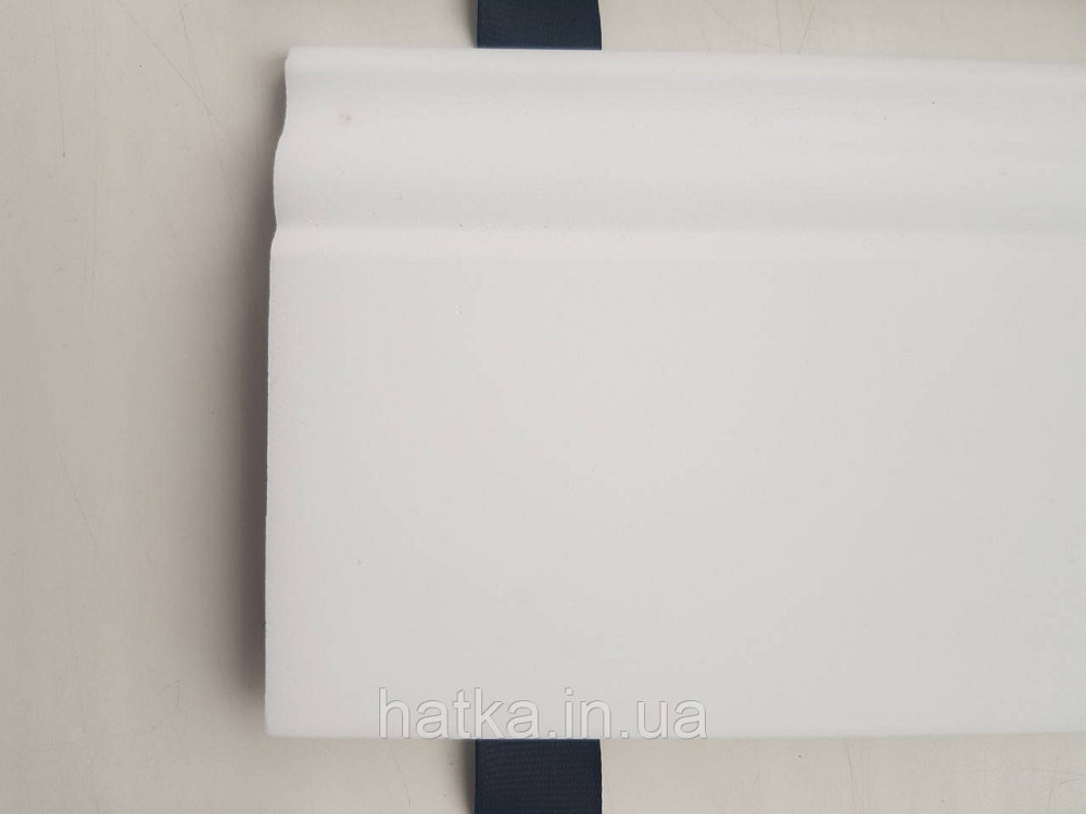 Плинтус напольный NMC decoration 2000Х100Х13 дюрополимер FB2 белый возможность окраски 3012613 Киев - изображение 3