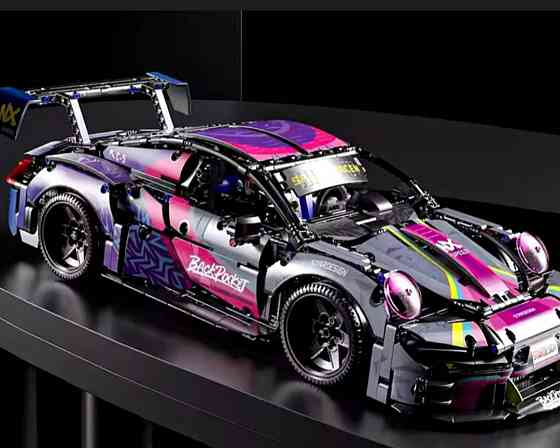 Конструктор Technic Porsche 911 фіолетовий 1580 деталей Порш 911 Київ