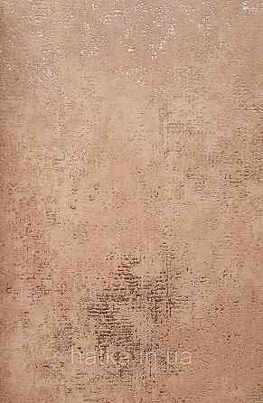 Шпалери вінілові на флізеліні AS creation The Bos 0.53х10 під штукатурку ефект потертості коричневі із золотом Київ