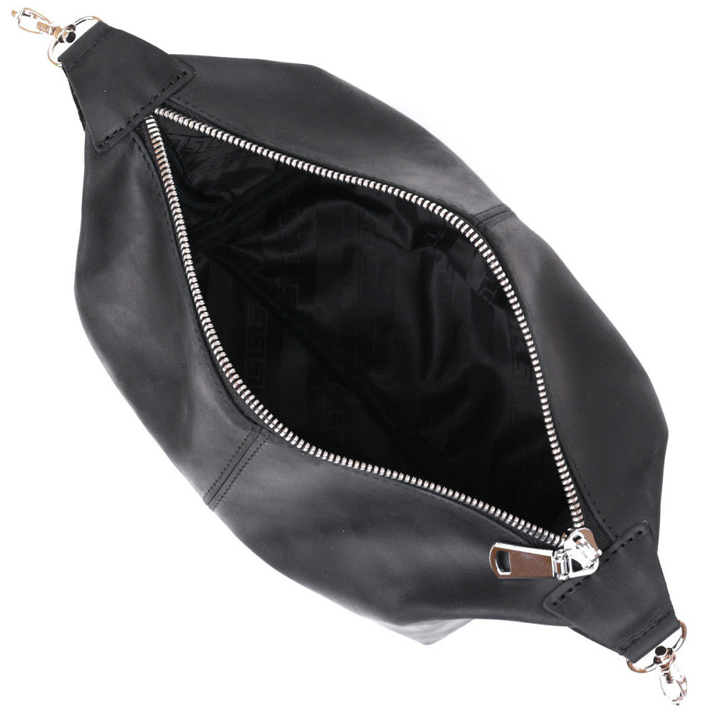 Стильна вінтажна косметичка Shvigel 16397 Чорний Київ - фото 5