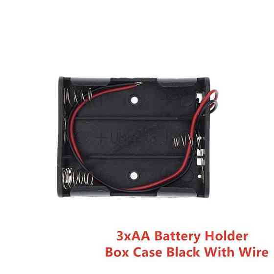 Бокс-кейс для 3 акумуляторів 18650 з виходами для DIY Київ