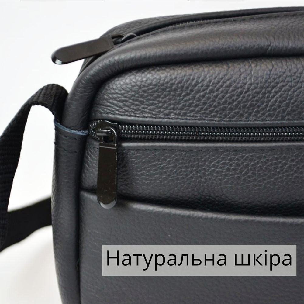 Сумка для города, Мужска черная сумка, Мессенджер-сумка для повседневного использования WC-58 Львов - изображение 20