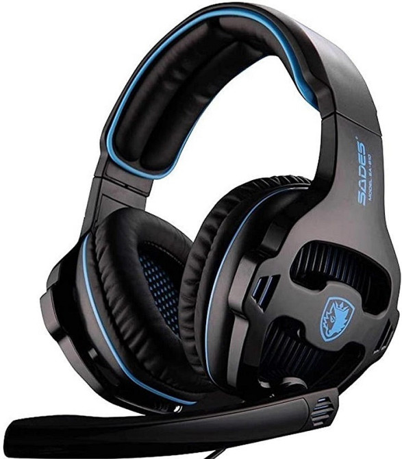 Гарнітура Sades SA-726 Ppower Black/Blue (sa726blj) чорний/синій Харьков - изображение 13