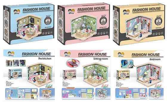 Конструктор DIY Toys Кукольный дом в ассортименте, CJ-4051459 (6896098) Киев
