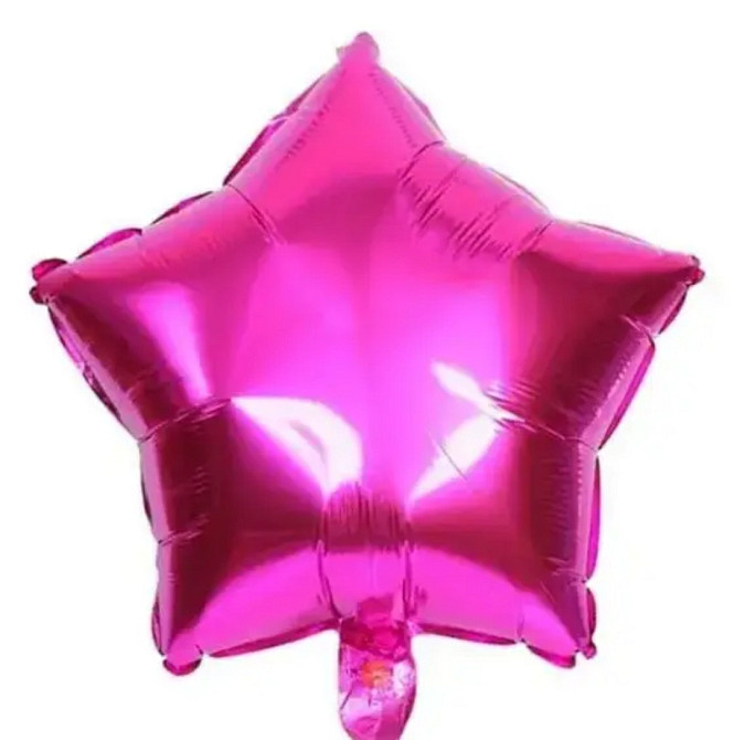 Зірка 18" КИТАЙ Металік фуксія Київ - фото 1