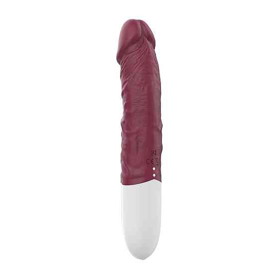 Фалоімітатор з вібрацією Loviss Caeser Vibrator Dildo, реалістичний, 12 режимів Sex Aura Київ