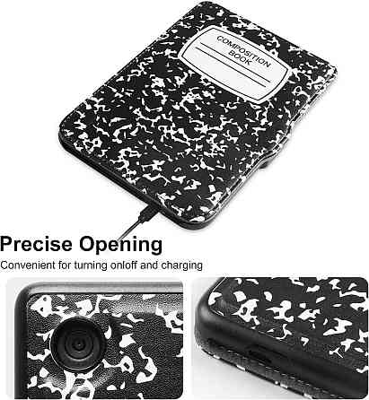 Чехол HGWALP для Tolino Shine 5/Shine Color/Shine 4 и Kobo Clara Colour/Clara BW/Clara 2E с авторазблокировкой Киев