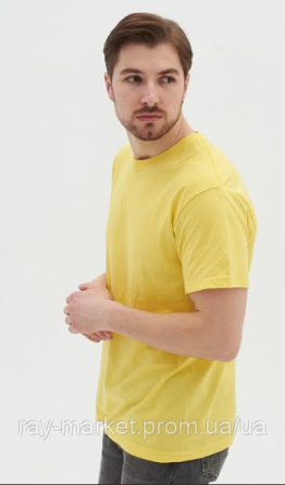 Футболка базова Stedman Classic-T Unisex  чоловіча лимонна (ST2000-YEL) Київ
