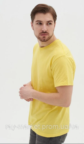 Футболка базова Stedman Classic-T Unisex  чоловіча лимонна (ST2000-YEL) Київ - фото 2
