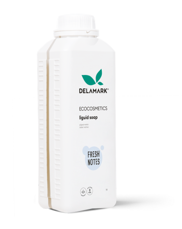Мило рідке косметичне Свіжі нотки De La Mark 1000 мл Київ