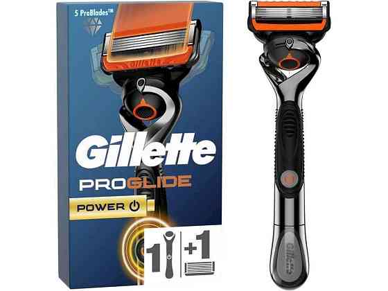 Станок для голiння 1шт Fusion 5 ProGlide Power з змінним картриджем ТМ GILLETTE Київ