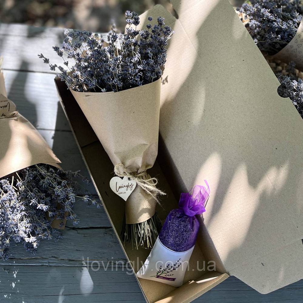 Подарочный букет лаванды с аромассаше. Ирпень - изображение 1