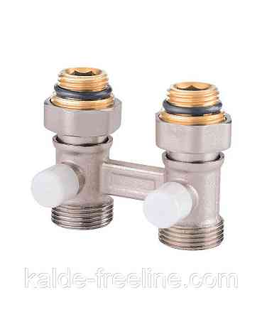 Узел нижнего подключения радиатора прямой 3/4